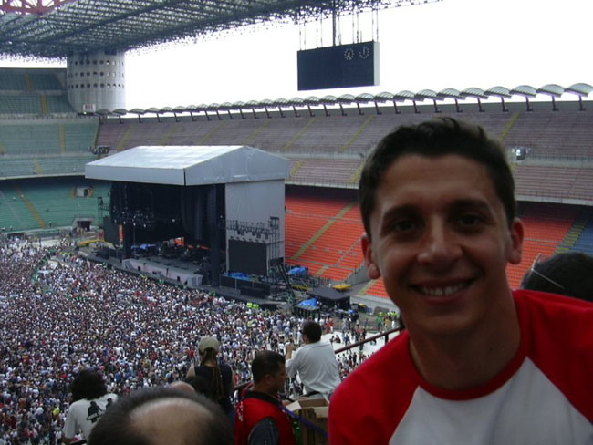 17-Roby davanti al palco